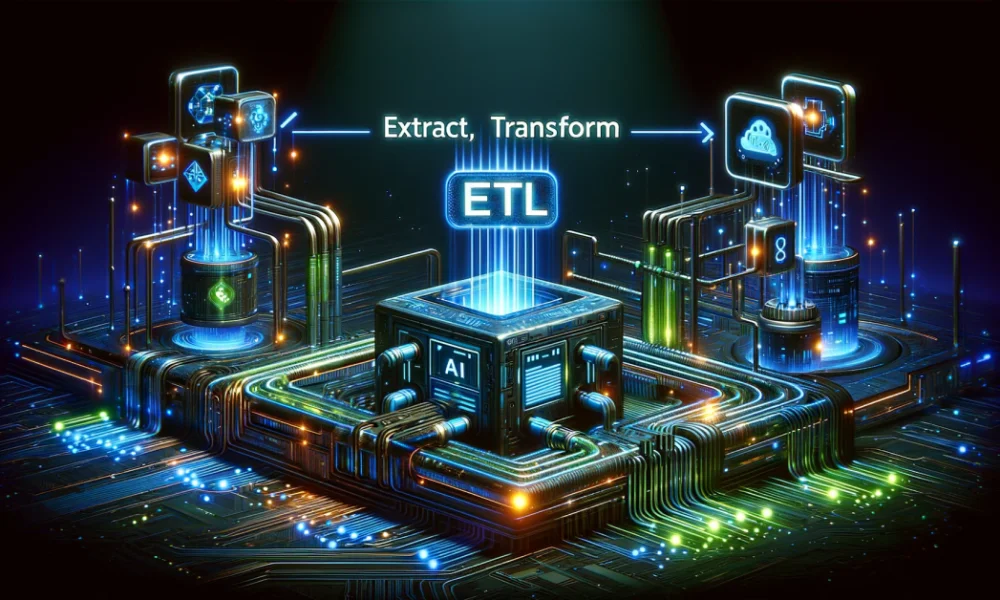 An image describing the process of ETL