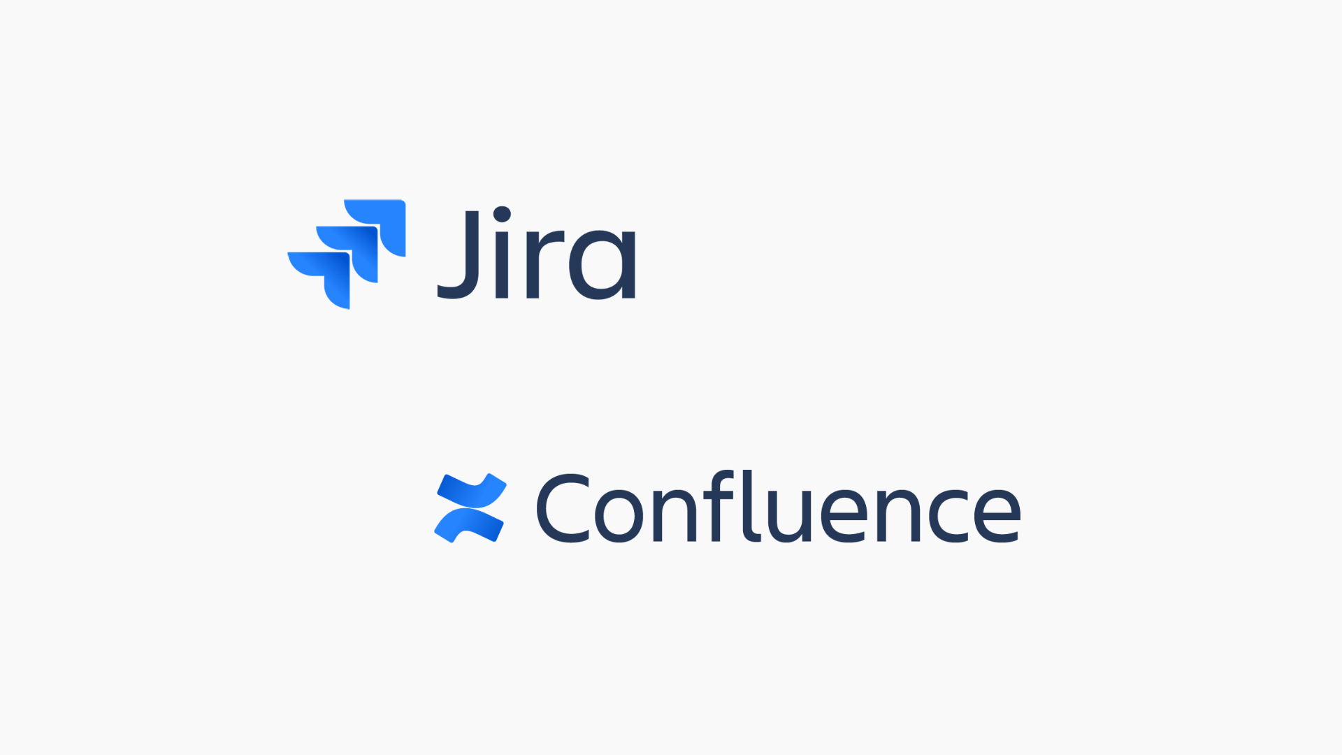 An image having the logo of Jira and Confluence.