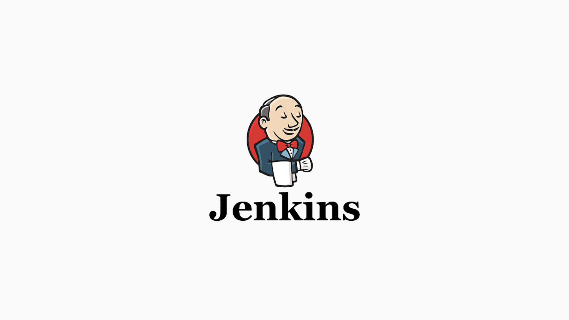 An image displaying the Logo of Jenkins on it.