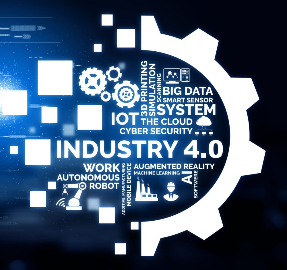 An image depicting the integration of INDUSTRY 4.0.